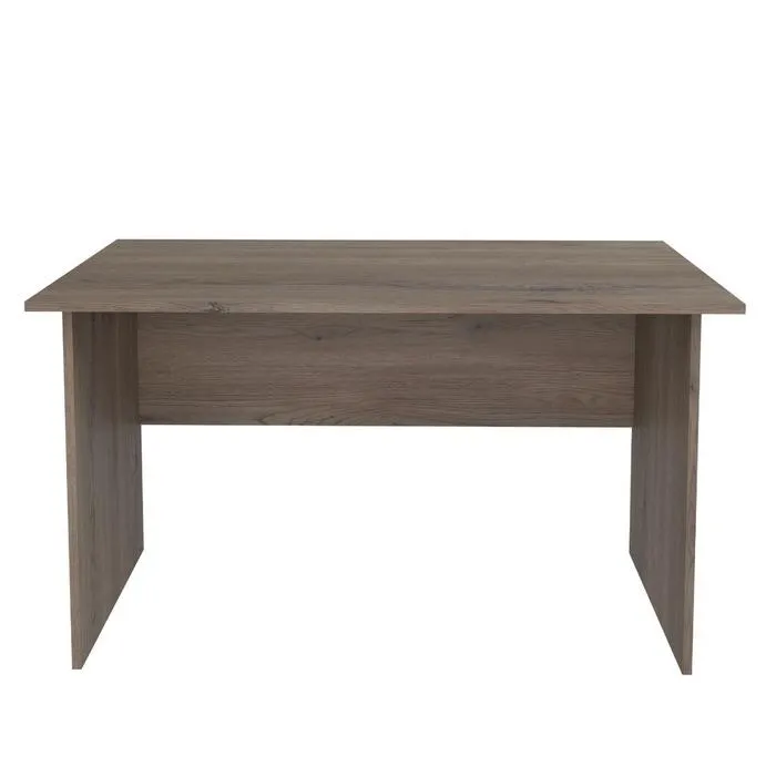 Birou calculator standard Rubin, stejar cannolo, 130 x 65 x 75 cm, 1C