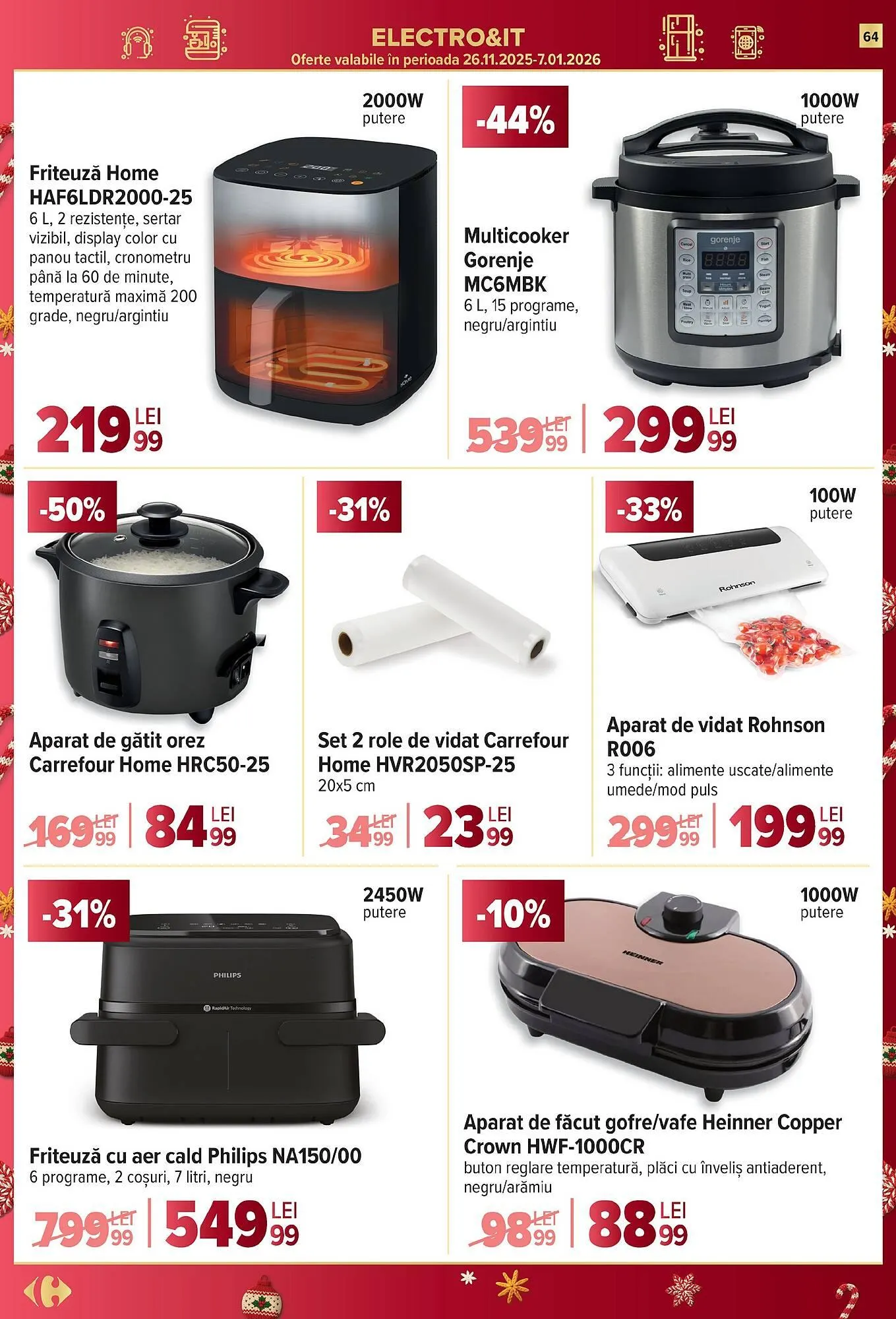 Catalog Catalog Carrefour de la 27 decembrie până la 7 ianuarie 2026 - Revista Pagina 33