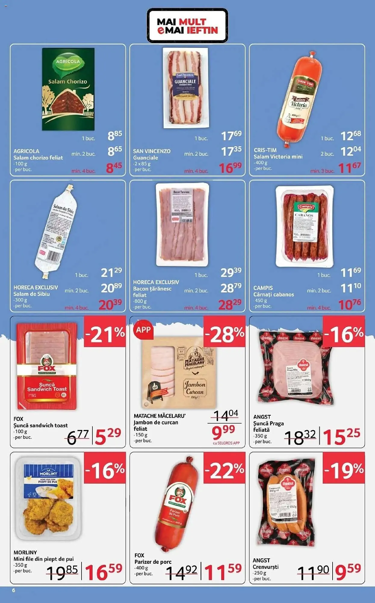 Catalog Catalog Selgros de la 6 februarie până la 19 februarie 2026 - Revista Pagina 6