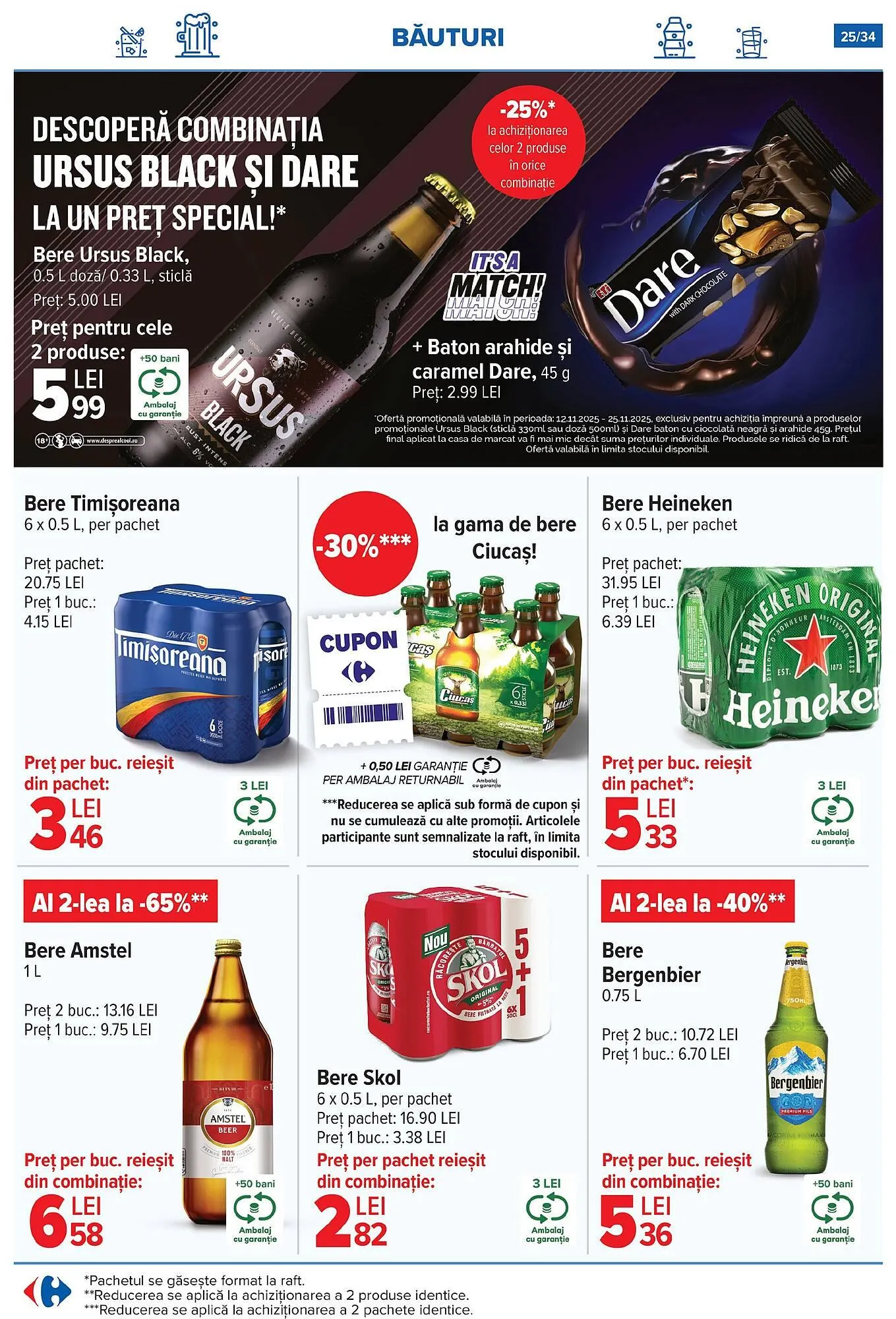Catalog Catalog Carrefour de la 12 noiembrie până la 18 noiembrie 2025 - Revista Pagina 25