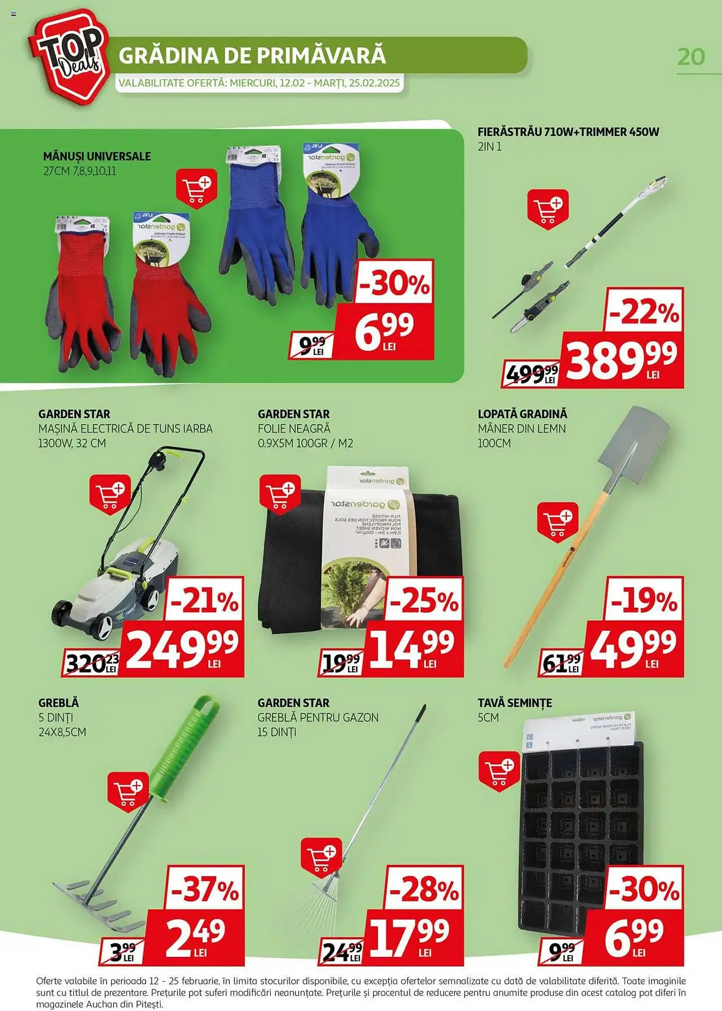 Catalog Catalog Auchan de la 12 februarie până la 25 februarie 2025 - Revista Pagina 20