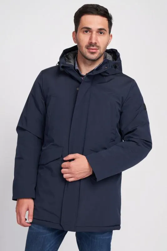 Kenvelo - Jacheta barbat cu gluga si buzunare