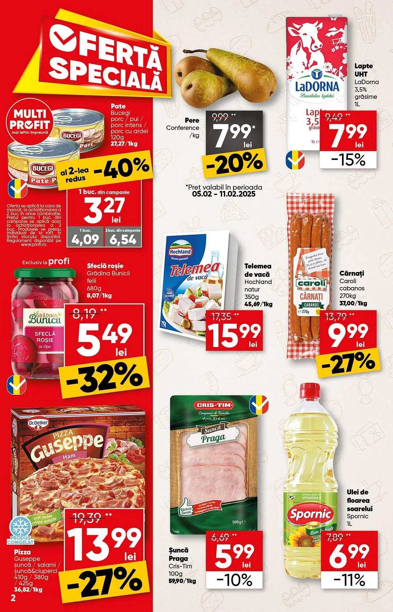 Catalog Catalog PROFI de la 5 februarie până la 11 februarie 2025 - Revista Pagina 2