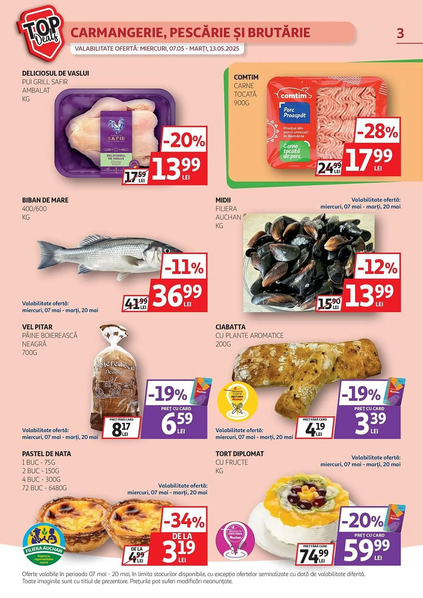 Catalog Catalog Auchan de la 7 mai până la 20 mai 2025 - Revista Pagina 3