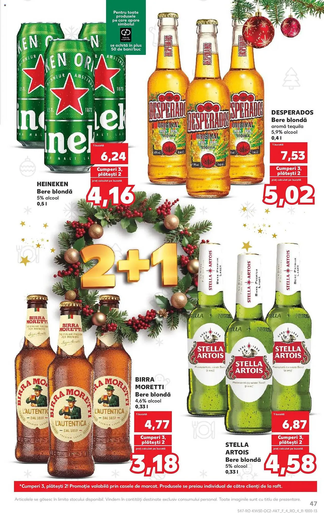 Catalog Catalog Kaufland de la 10 decembrie până la 16 decembrie 2025 - Revista Pagina 47