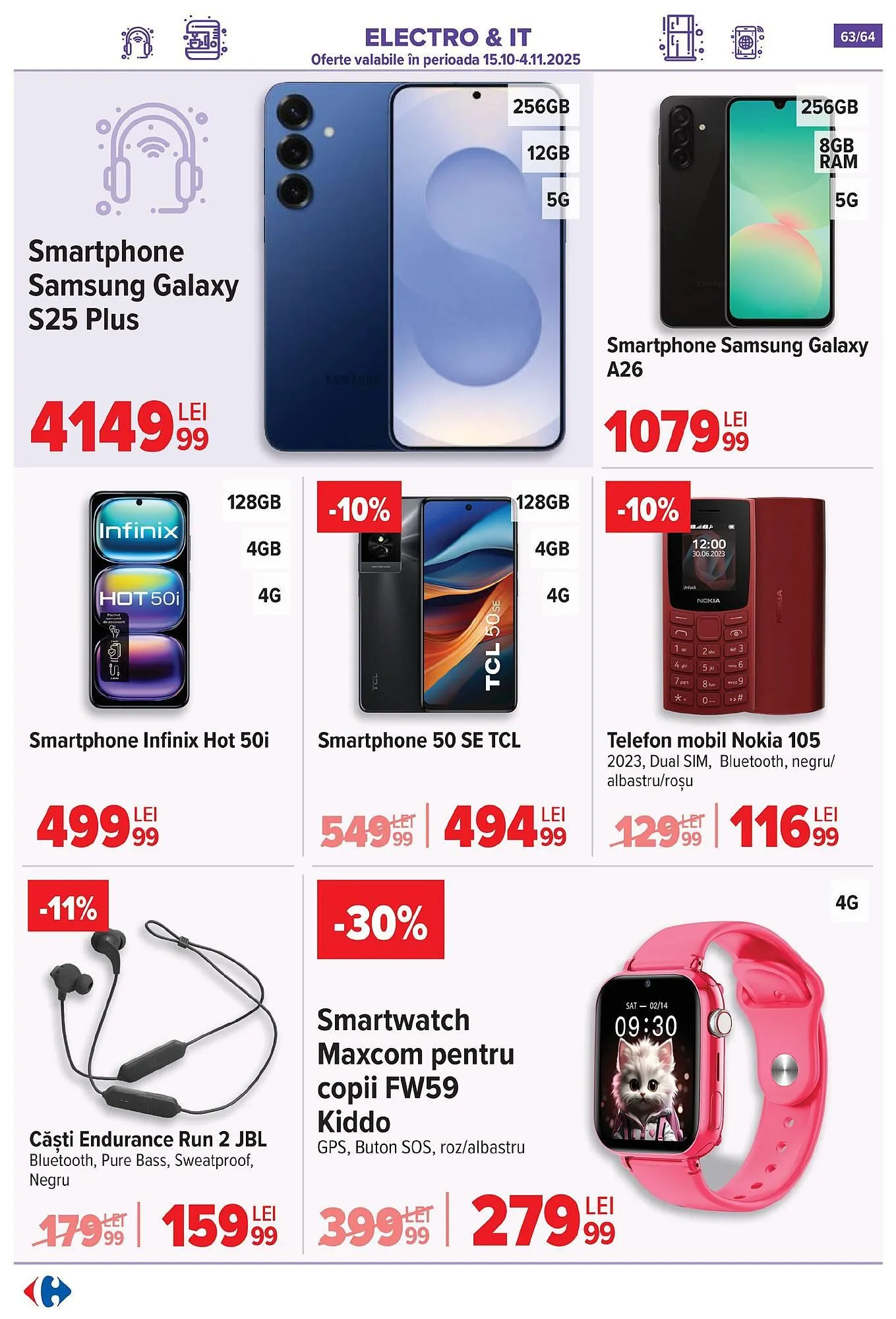 Catalog Catalog Carrefour de la 29 octombrie până la 11 noiembrie 2025 - Revista Pagina 66