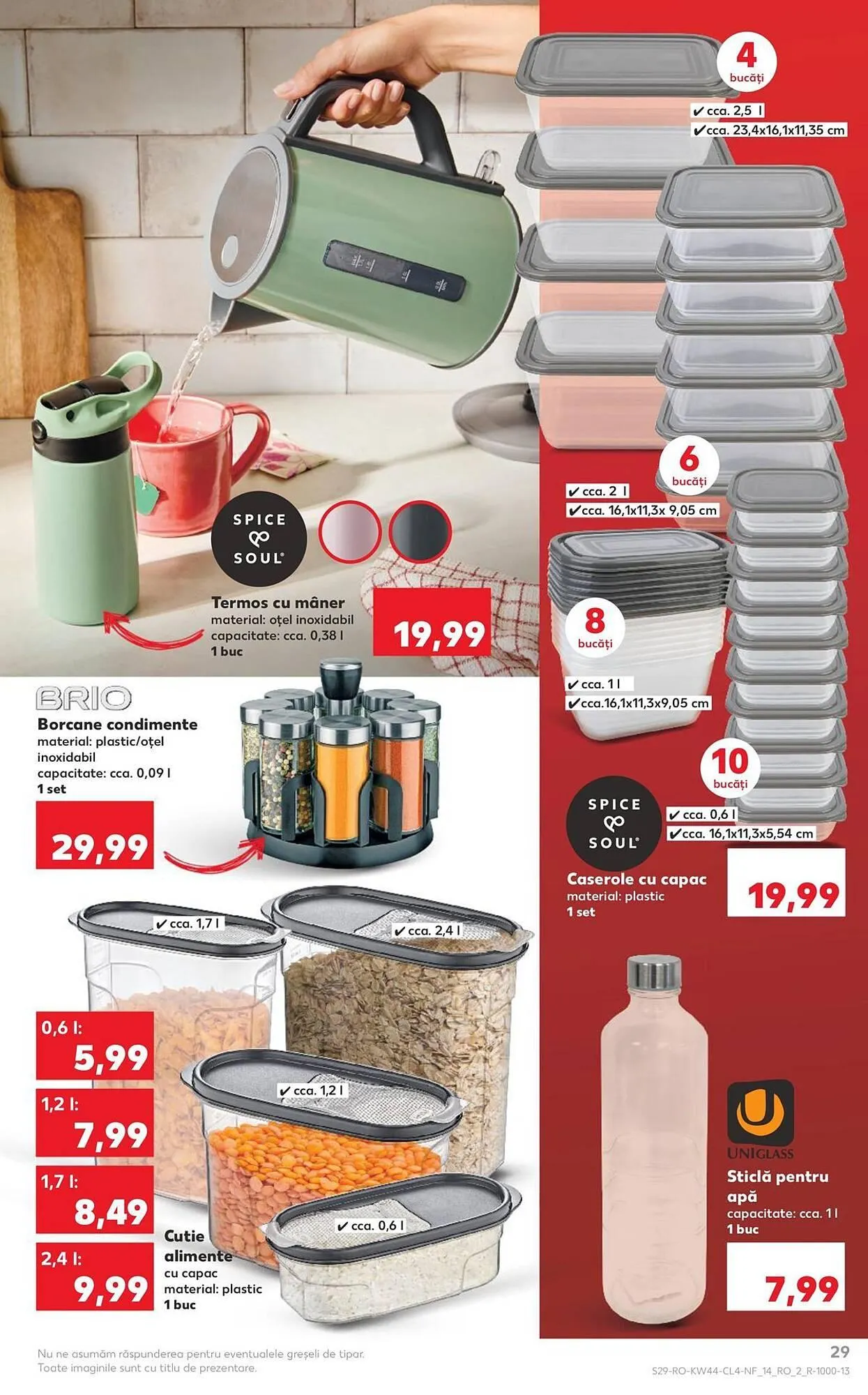 Catalog Catalog Kaufland de la 29 octombrie până la 4 noiembrie 2025 - Revista Pagina 29