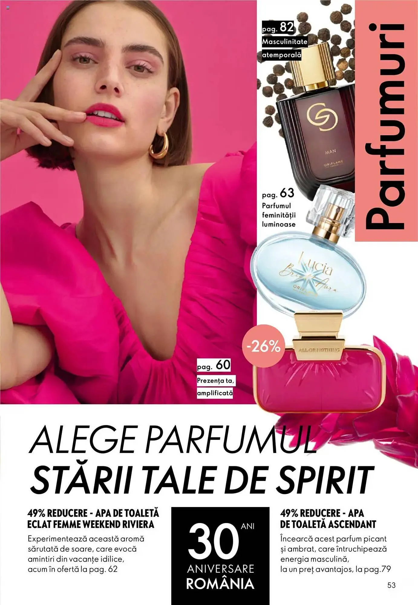 Catalog Catalog Oriflame de la 30 septembrie până la 21 octombrie 2025 - Revista Pagina 53