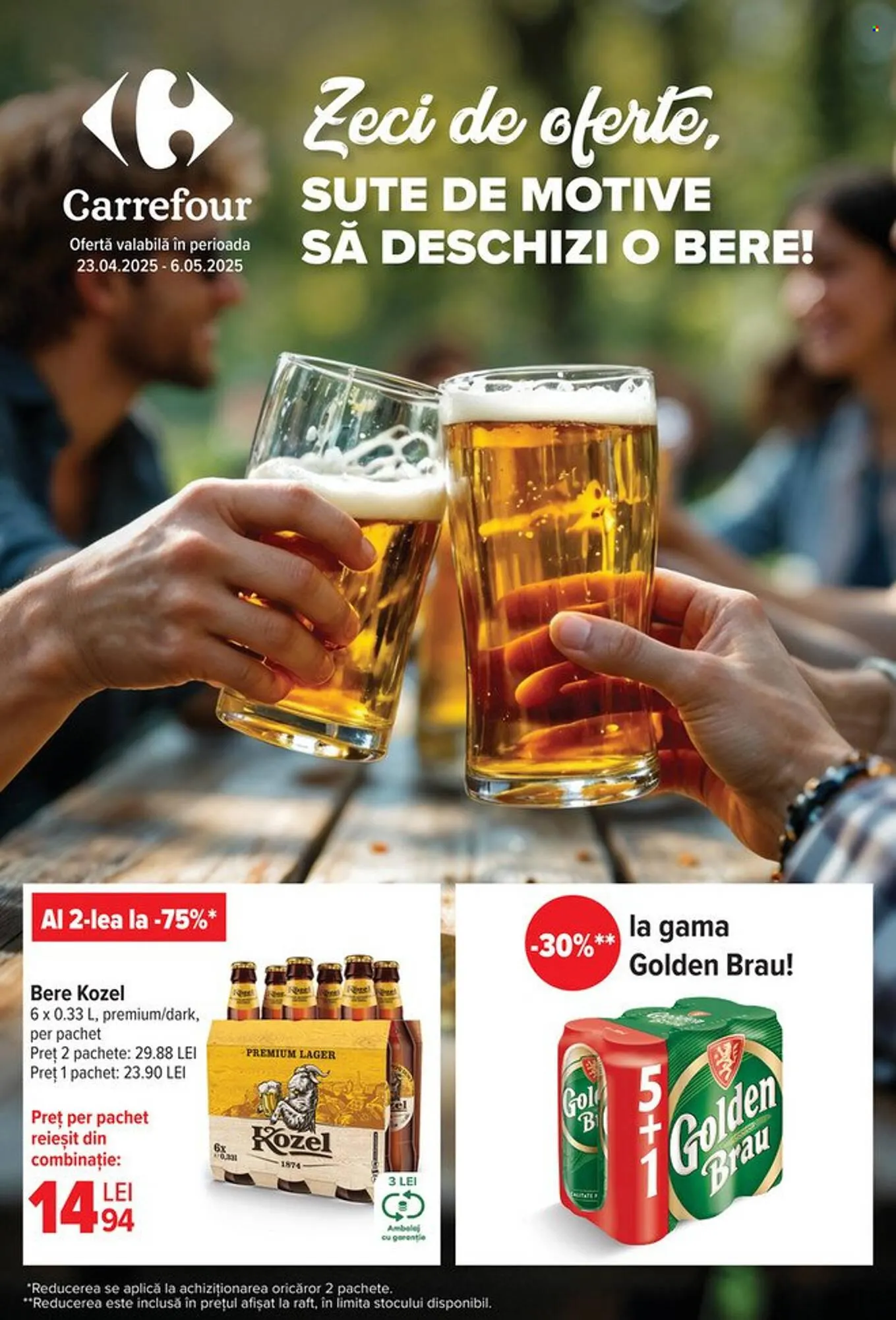 Catalog Catalog Carrefour de la 23 aprilie până la 6 mai 2025 - Revista Pagina 1