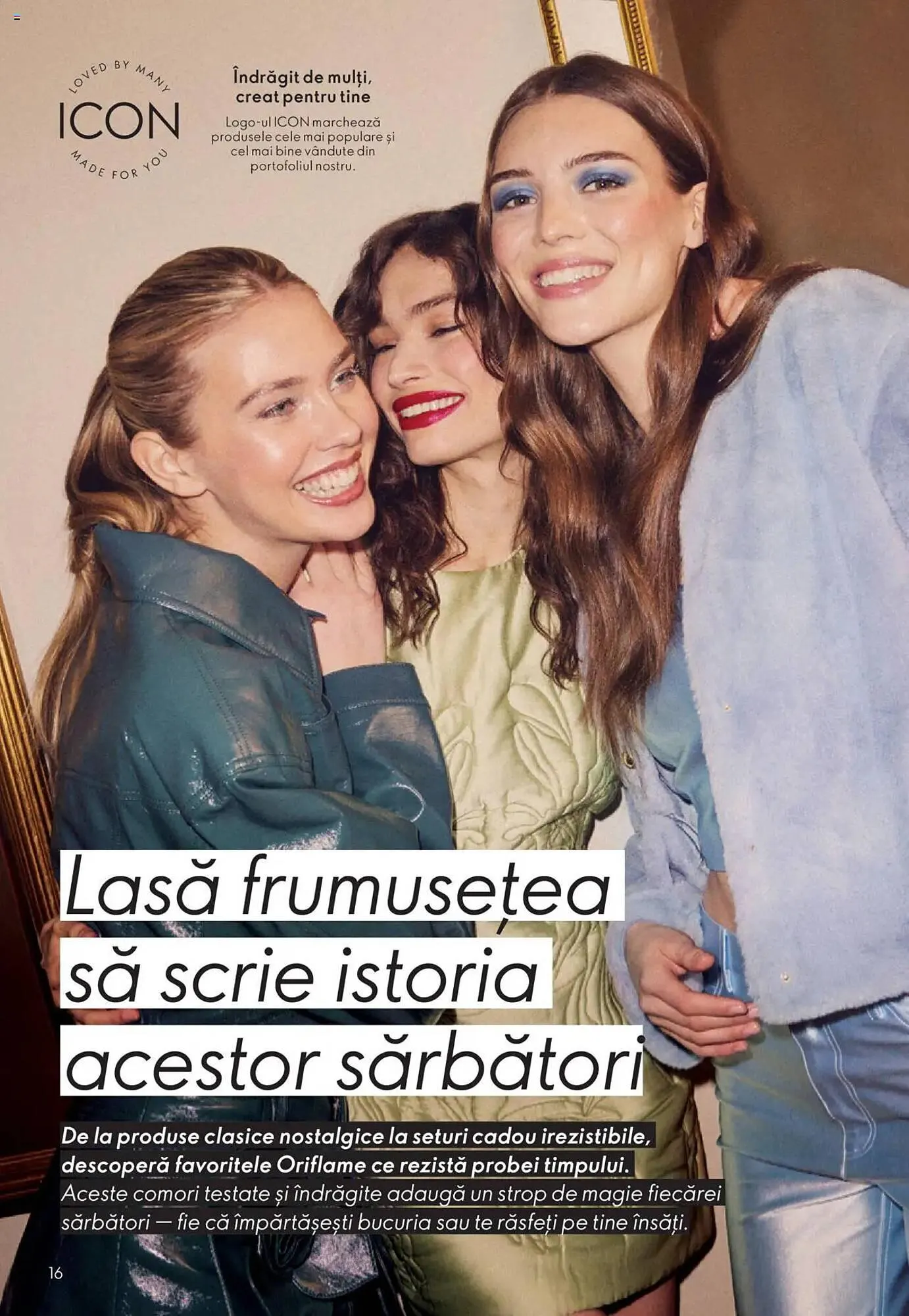 Catalog Catalog Oriflame de la 11 noiembrie până la 2 decembrie 2025 - Revista Pagina 16