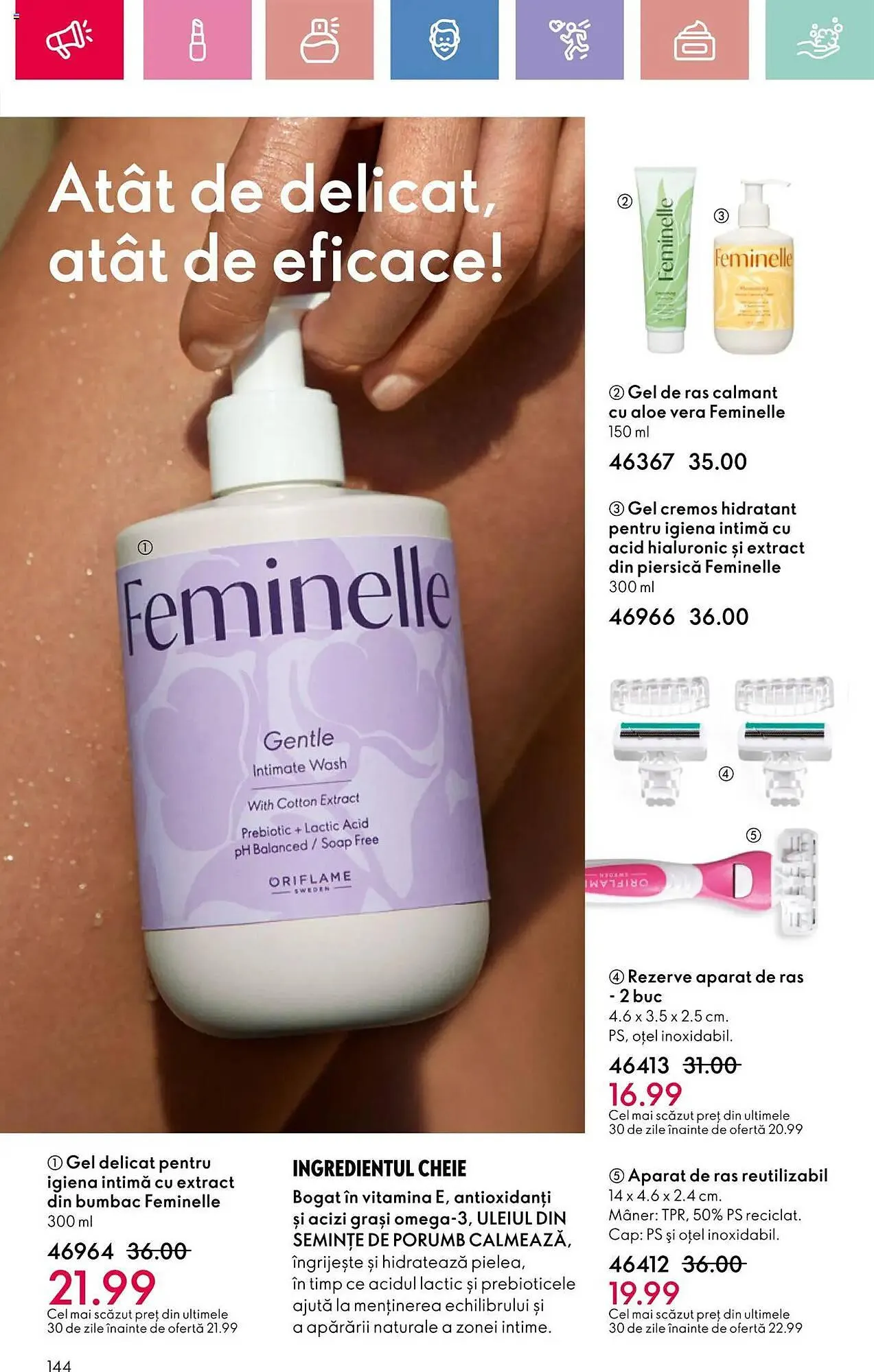 Catalog Catalog Oriflame de la 23 martie până la 12 aprilie 2025 - Revista Pagina 144