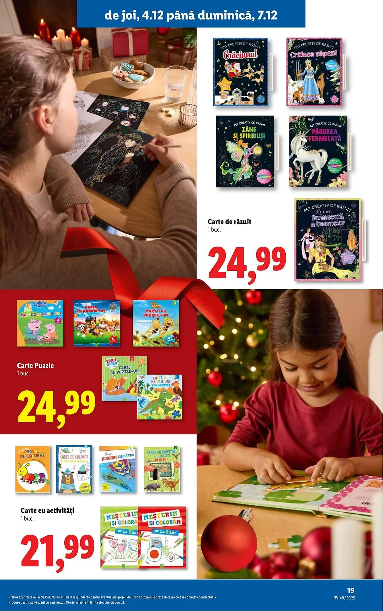 Catalog Catalog Lidl de la 1 decembrie până la 7 decembrie 2025 - Revista Pagina 19