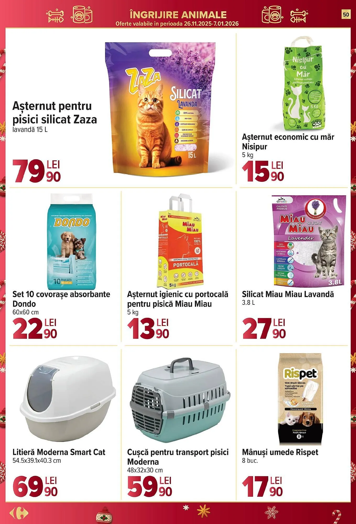 Catalog Catalog Carrefour de la 3 decembrie până la 9 decembrie 2025 - Revista Pagina 50