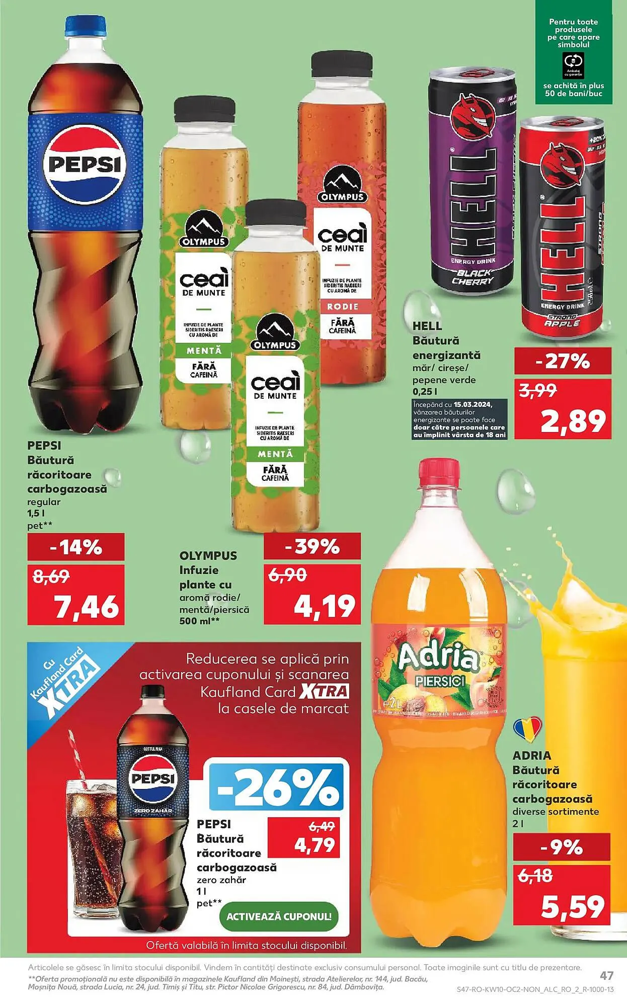 Catalog Catalog Kaufland de la 4 martie până la 10 martie 2026 - Revista Pagina 47