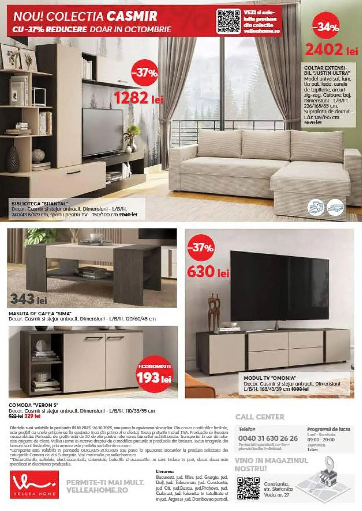 Catalog Catalog Mobila Videnov de la 1 octombrie până la 31 octombrie 2025 - Revista Pagina 8