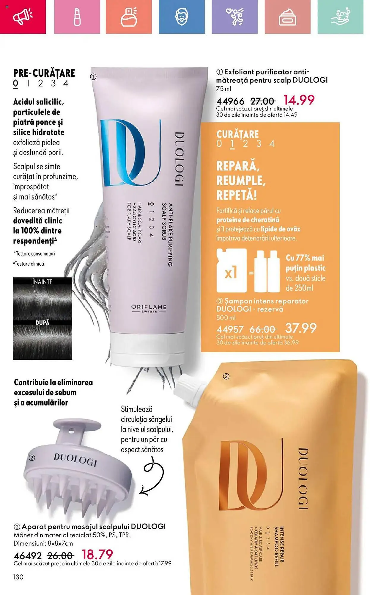 Catalog Catalog Oriflame de la 6 iulie până la 26 iulie 2025 - Revista Pagina 130