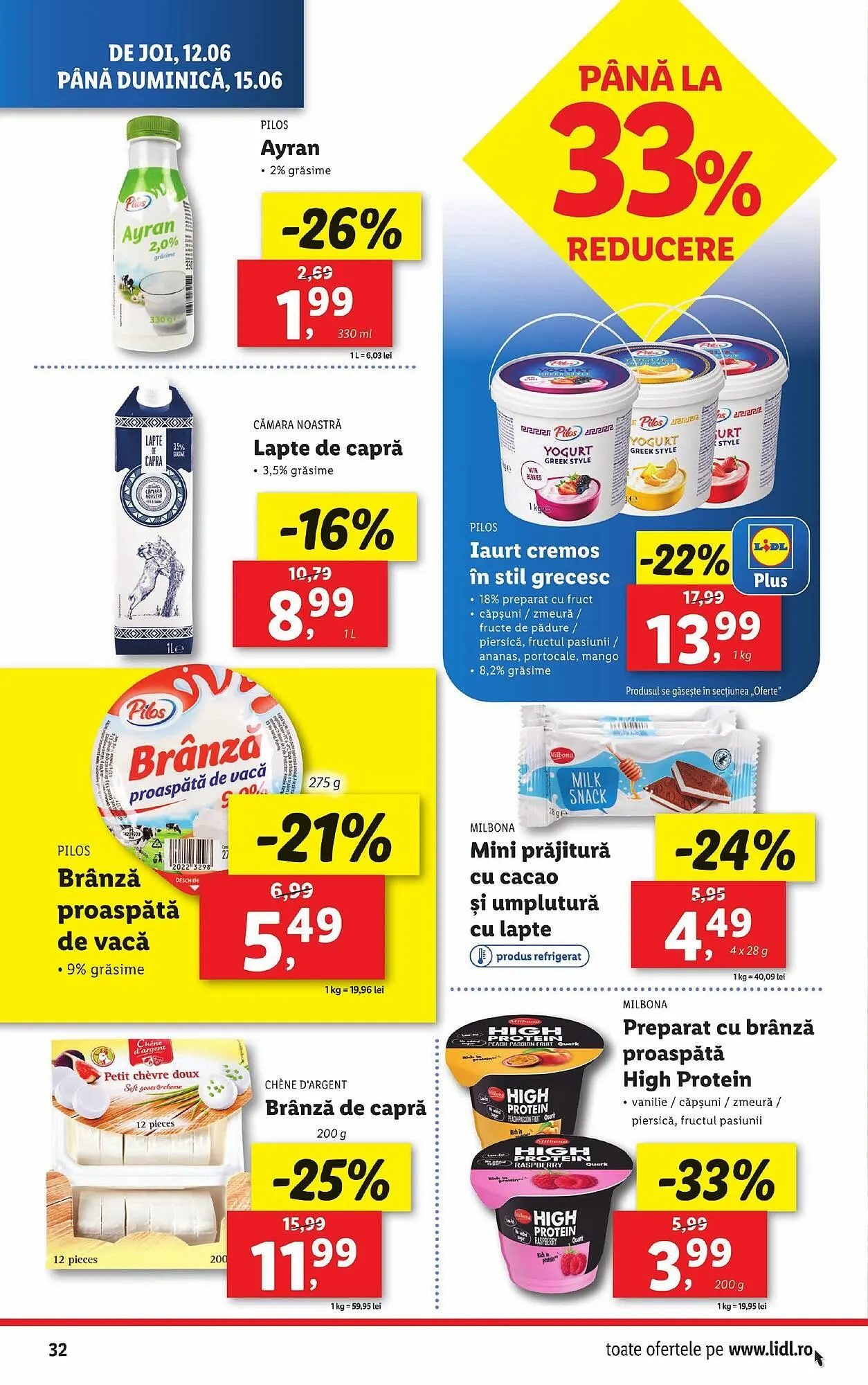Catalog Catalog Lidl de la 9 iunie până la 15 iunie 2025 - Revista Pagina 32