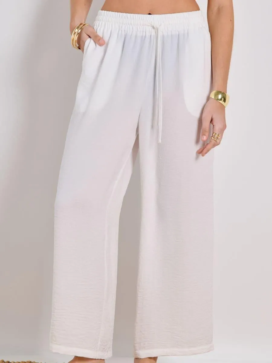 Pantaloni wide leg