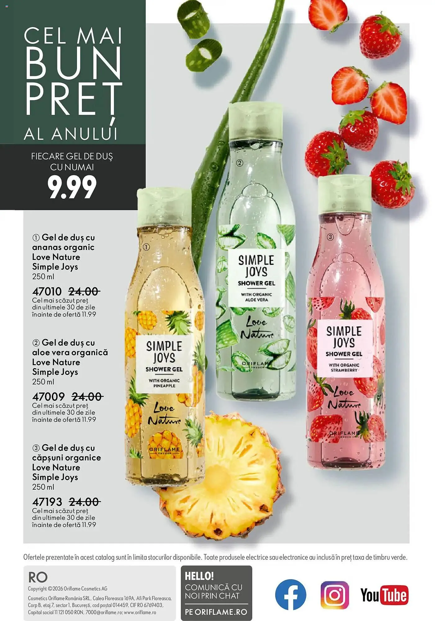 Catalog Catalog Oriflame de la 14 aprilie până la 5 mai 2026 - Revista Pagina 148