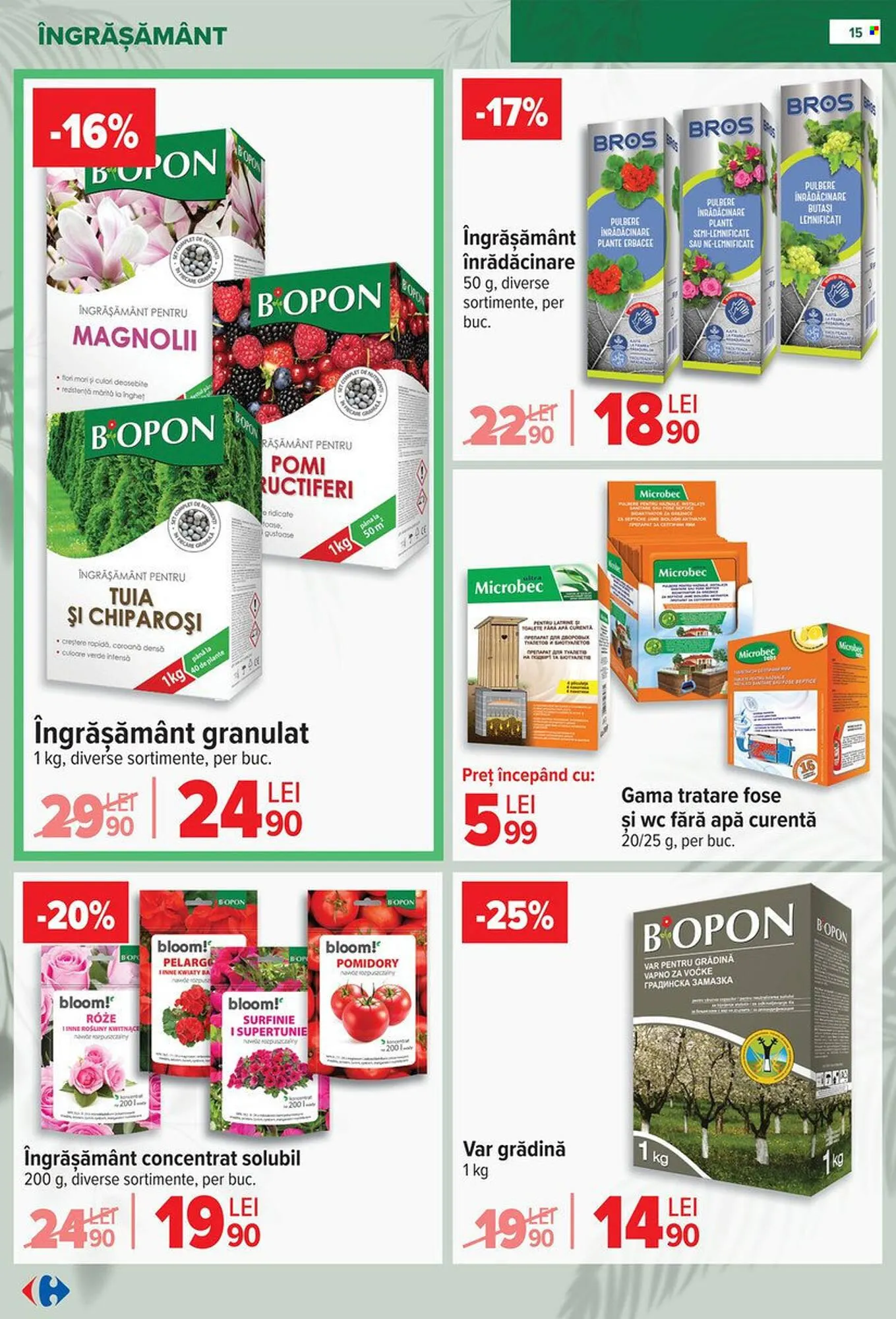 Catalog Catalog Carrefour de la 11 februarie până la 14 aprilie 2026 - Revista Pagina 15