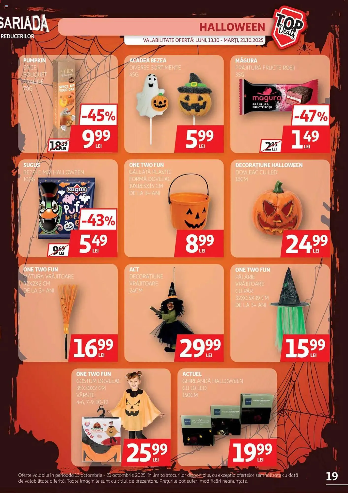 Catalog Catalog Auchan de la 12 octombrie până la 21 octombrie 2025 - Revista Pagina 19