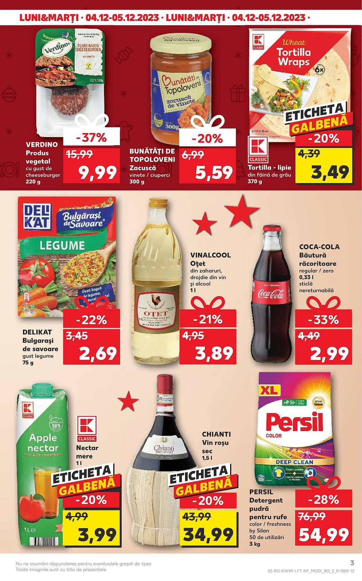 Catalog Kaufland catalog de la 6 decembrie până la 12 decembrie 2023 - Revista Pagina 3