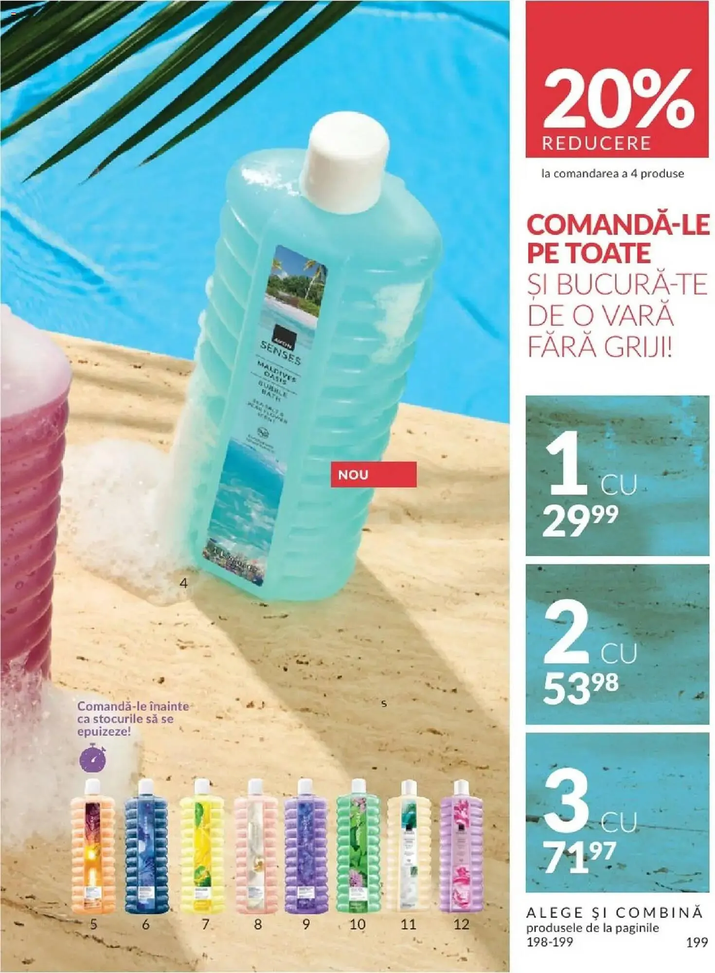 Catalog Catalog Avon de la 31 mai până la 30 iunie 2025 - Revista Pagina 199