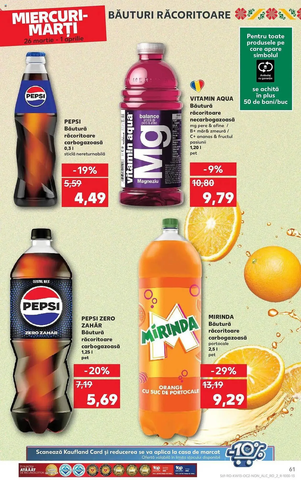 Catalog Catalog Kaufland de la 26 martie până la 1 aprilie 2025 - Revista Pagina 61