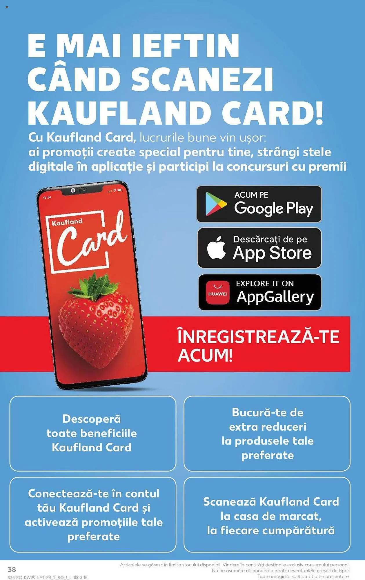 Catalog Kaufland catalog de la 27 septembrie până la 3 octombrie 2023 - Revista Pagina 38