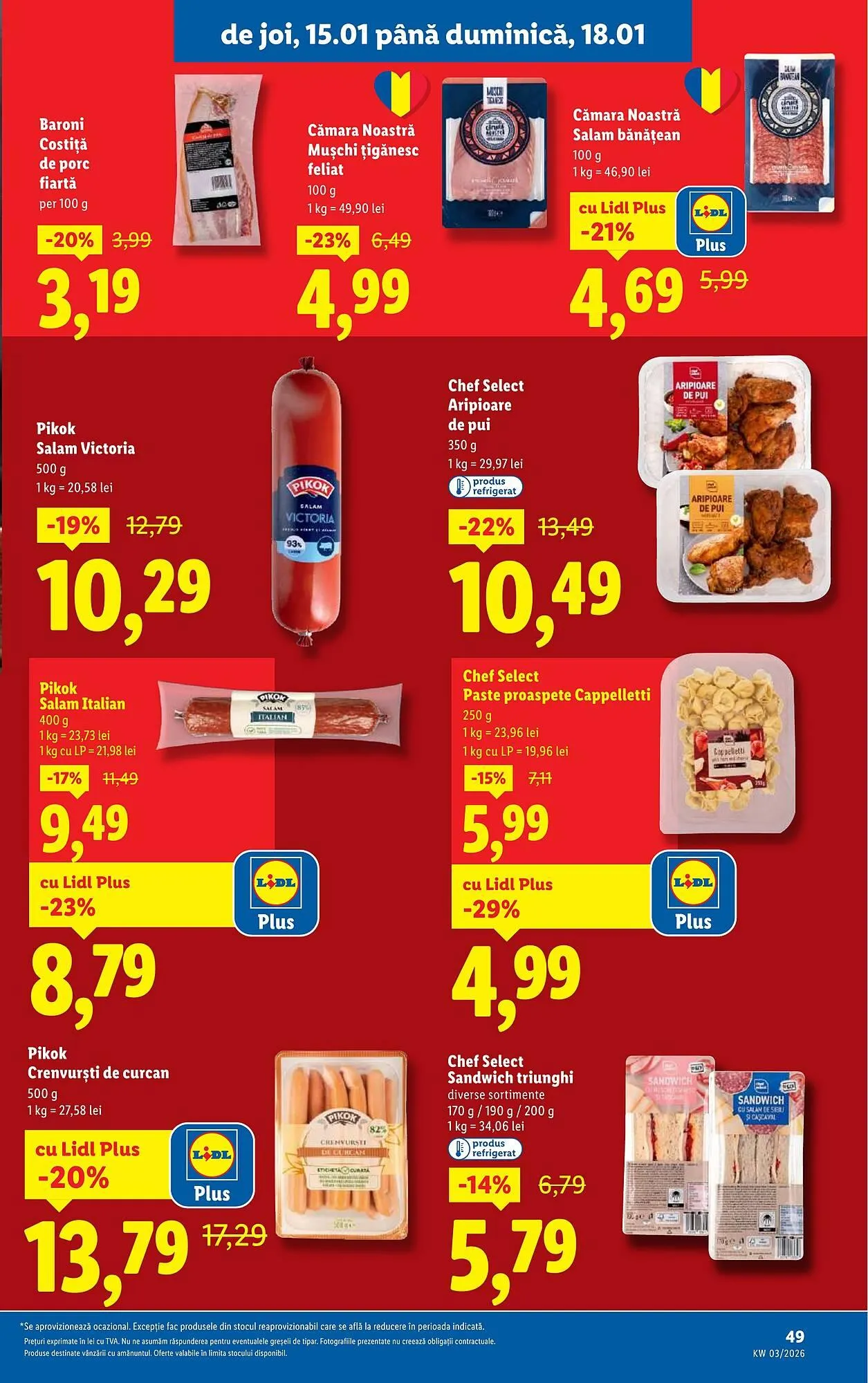 Catalog Catalog Lidl de la 12 ianuarie până la 18 ianuarie 2026 - Revista Pagina 49