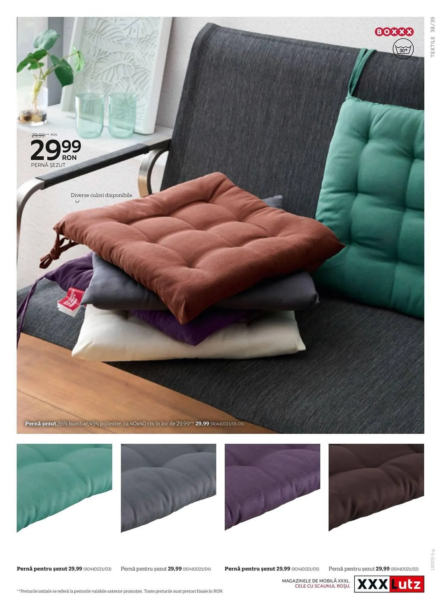 Catalog Catalog XXXLutz de la 10 martie până la 30 septembrie 2025 - Revista Pagina 39