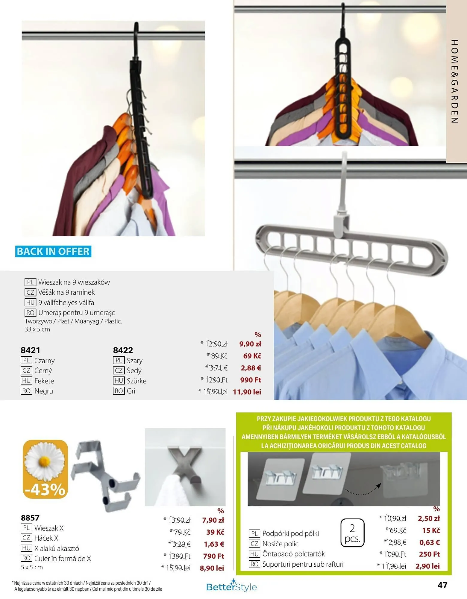 Catalog Catalog BetterStyle de la 1 mai până la 31 mai 2025 - Revista Pagina 47