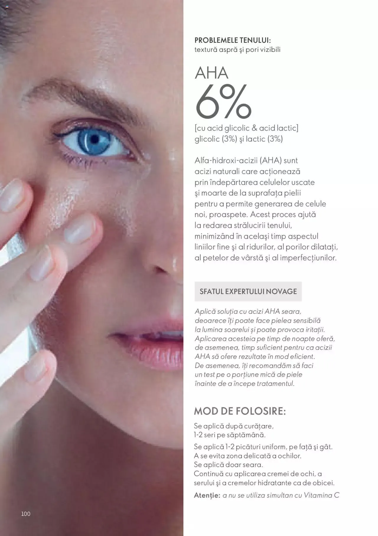 Catalog Oriflame catalog - Ghidul NOVAGE+ de la 1 martie până la 31 decembrie 2023 - Revista Pagina 100