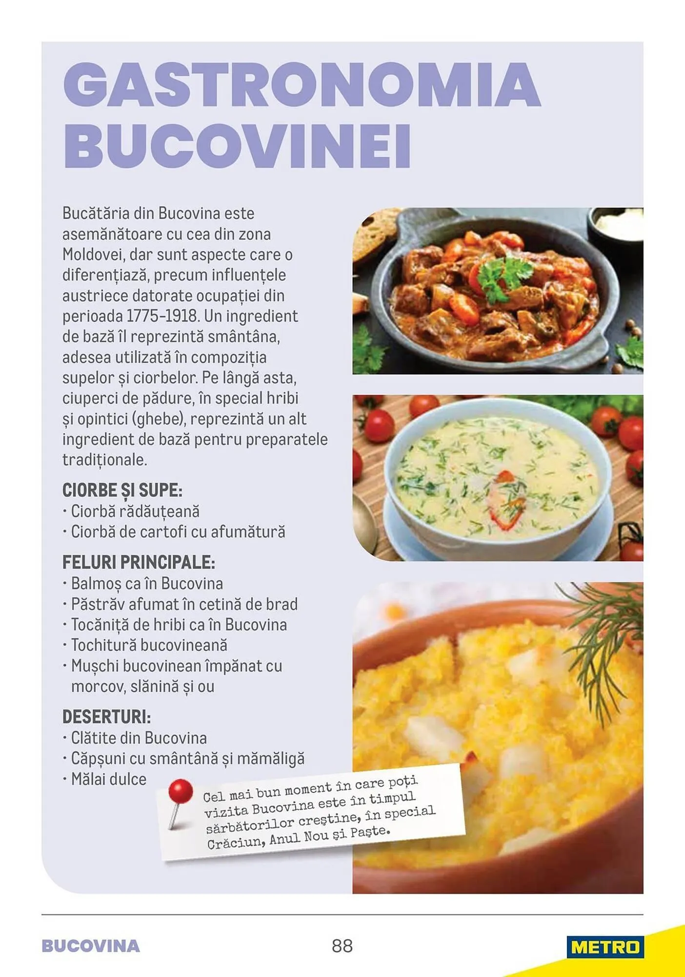 Catalog Catalog Metro de la 9 aprilie până la 31 decembrie 2025 - Revista Pagina 88