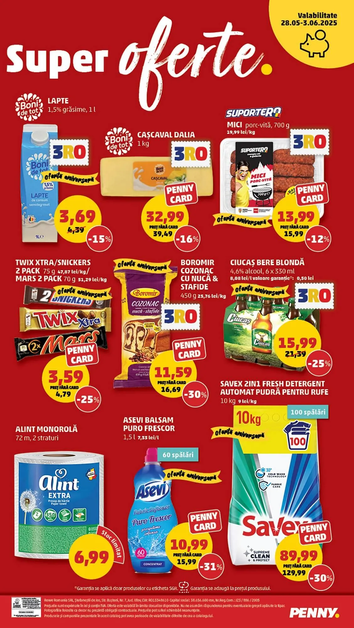 Catalog Catalog Penny de la 28 mai până la 3 iunie 2025 - Revista Pagina 24