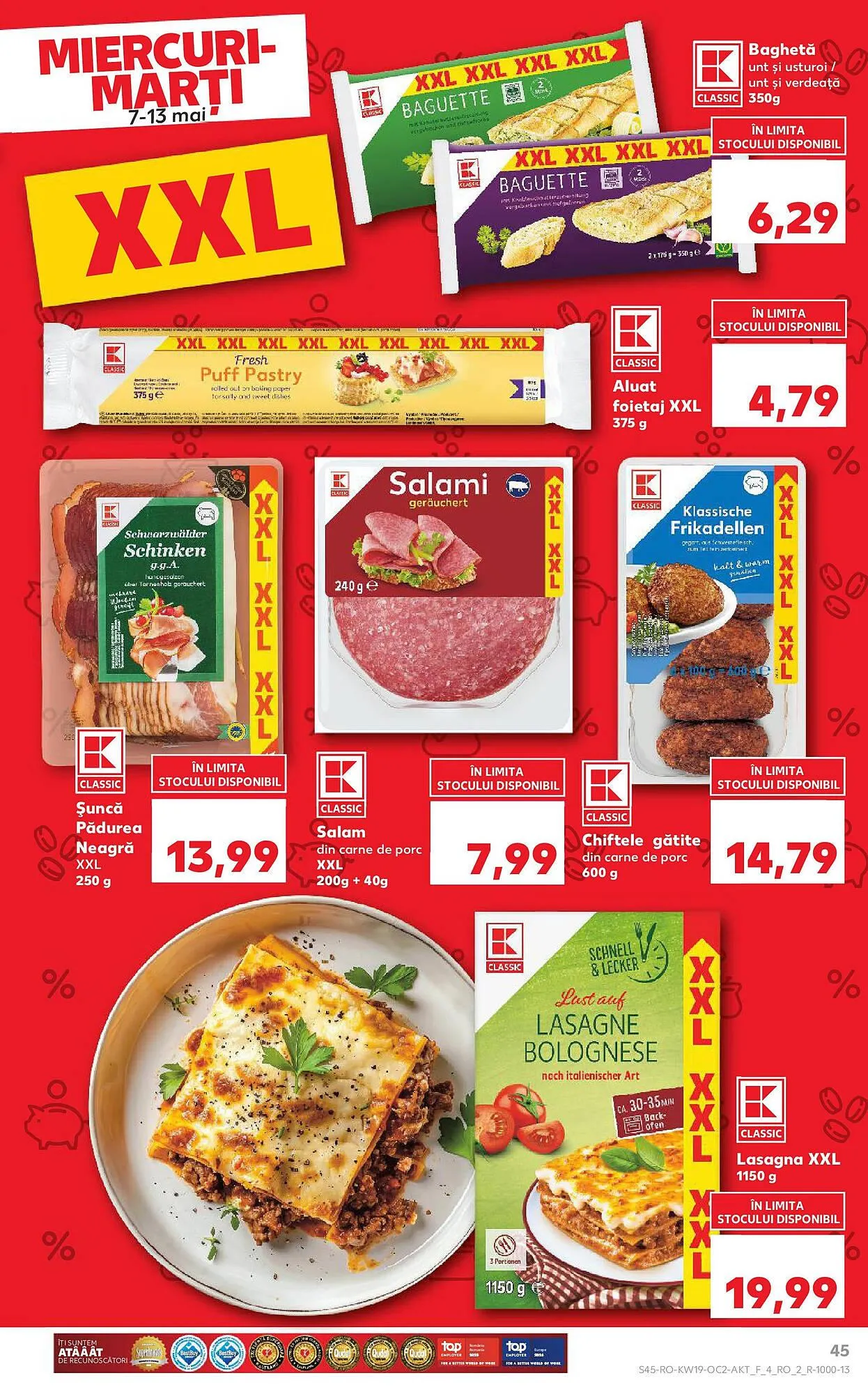 Catalog Catalog Kaufland de la 7 mai până la 13 mai 2025 - Revista Pagina 45