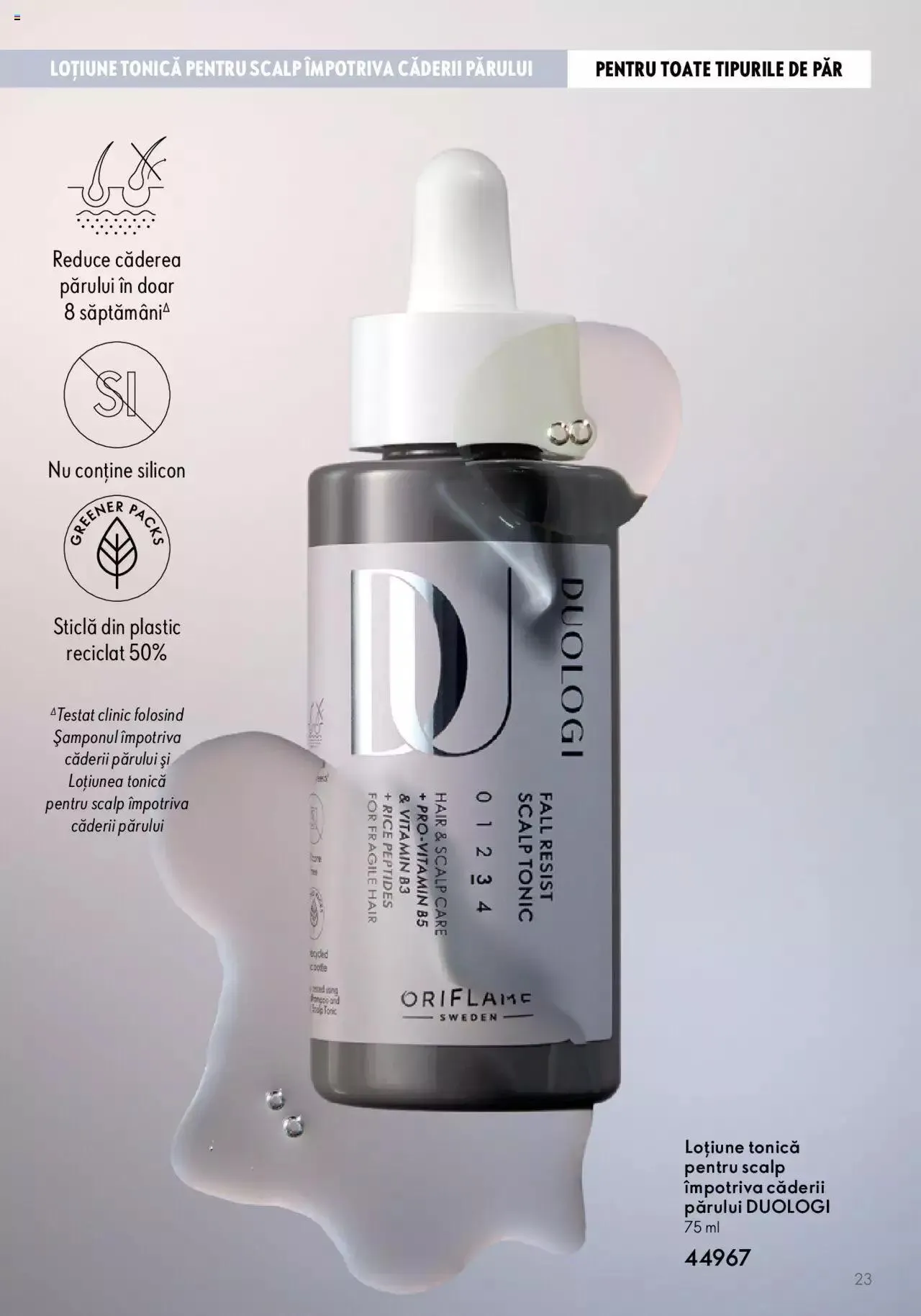 Catalog Oriflame catalog - Duologi de la 3 mai până la 31 decembrie 2023 - Revista Pagina 23