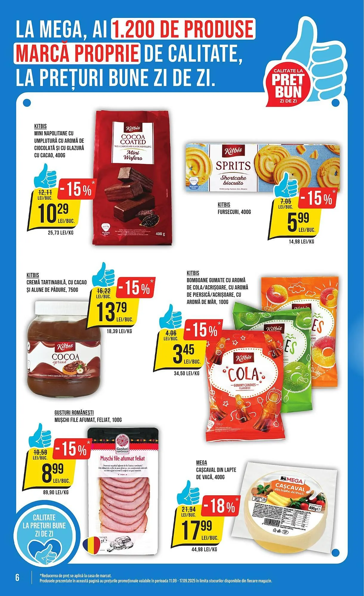 Catalog Catalog Mega Image de la 11 septembrie până la 17 septembrie 2025 - Revista Pagina 6