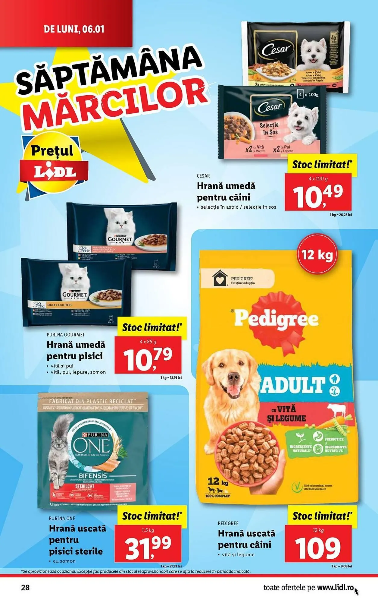 Catalog Catalog Lidl de la 6 ianuarie până la 12 ianuarie 2025 - Revista Pagina 28