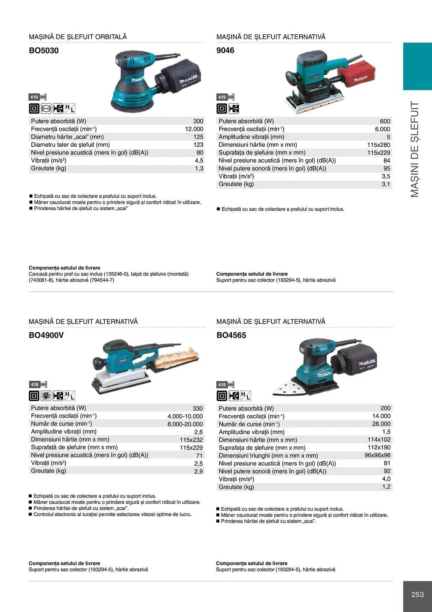 Catalog Catalog Makita de la 28 aprilie până la 31 decembrie 2026 - Revista Pagina 253