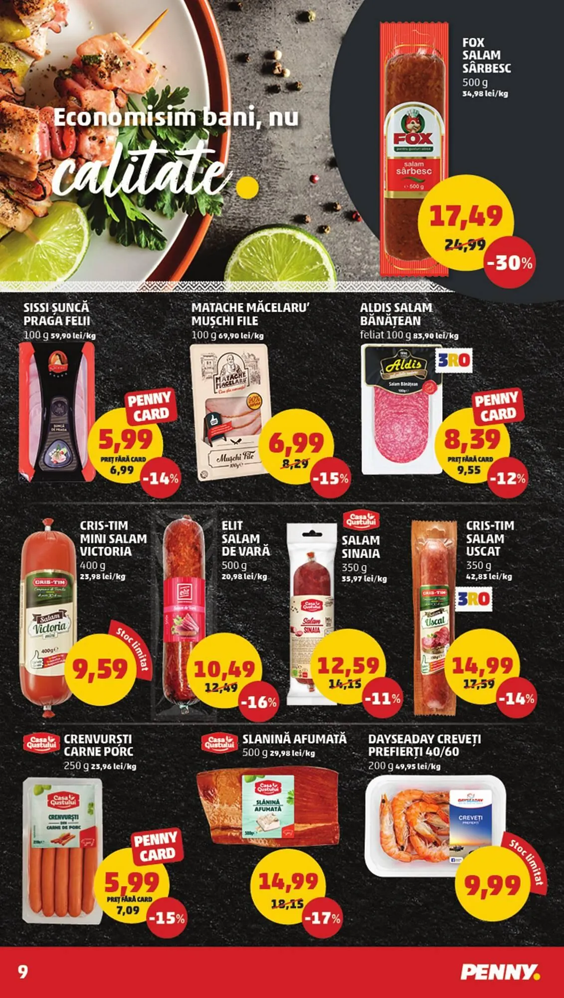 Catalog Catalog Penny de la 29 octombrie până la 4 noiembrie 2025 - Revista Pagina 9