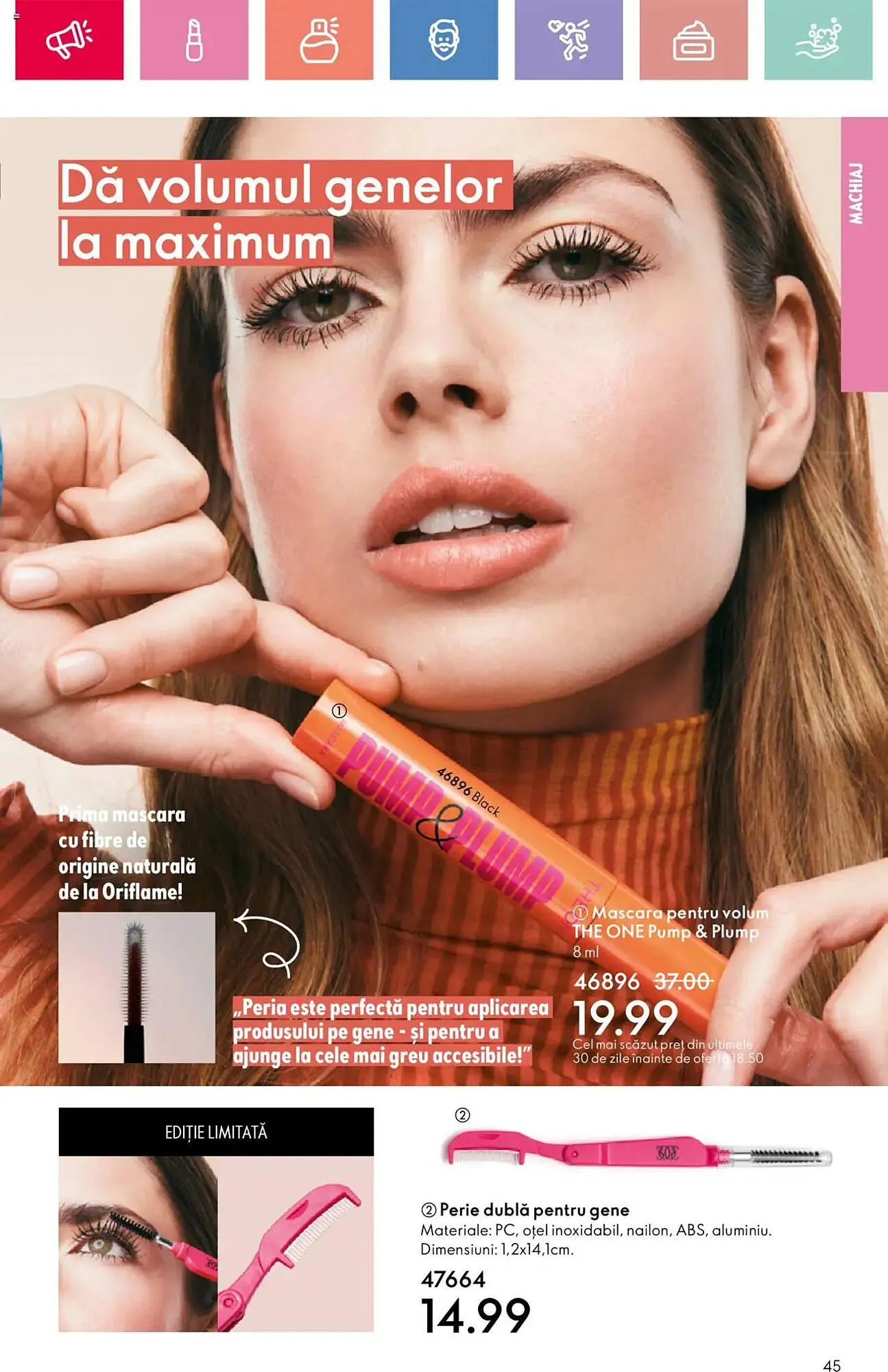 Catalog Catalog Oriflame de la 13 aprilie până la 3 mai 2025 - Revista Pagina 45