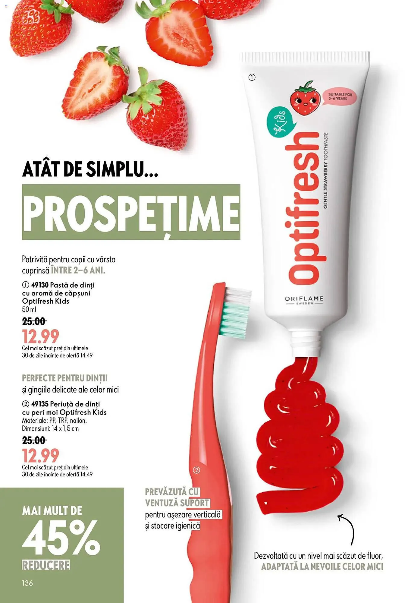 Catalog Catalog Oriflame de la 17 iunie până la 7 iulie 2026 - Revista Pagina 136