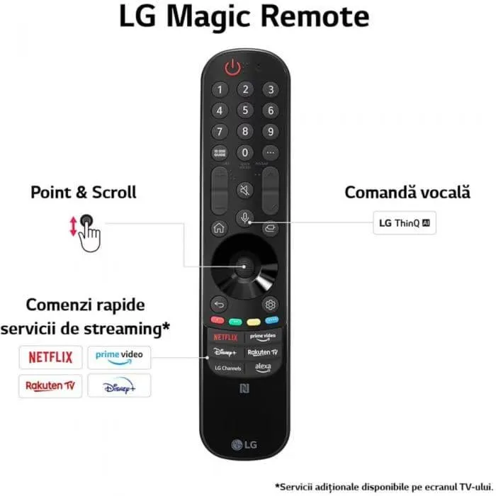 Televizor Smart OLED LG 55C41LA, 139 cm, Ultra HD 4K, Clasa G