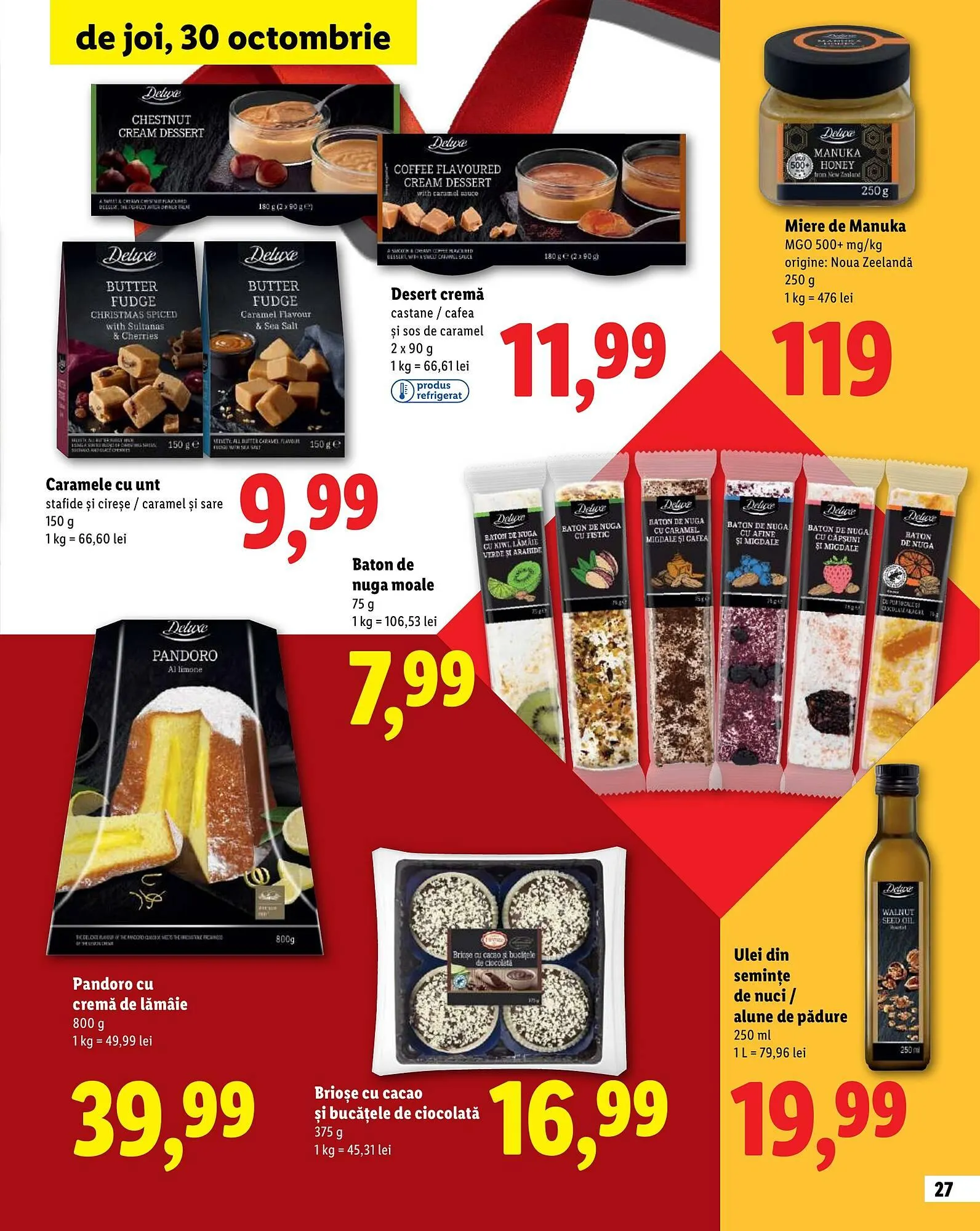 Catalog Catalog Lidl de la 15 octombrie până la 31 decembrie 2025 - Revista Pagina 27