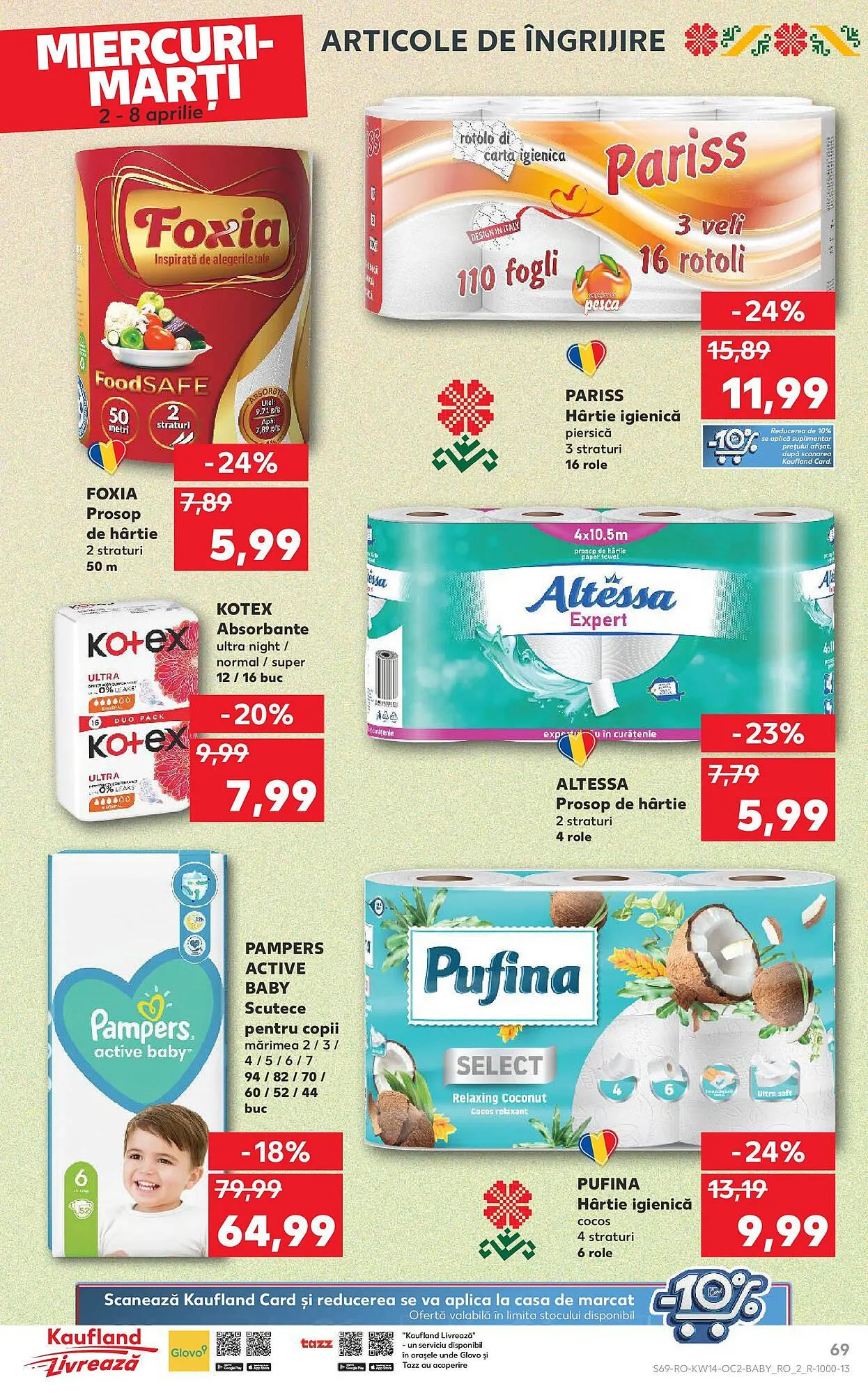 Catalog Catalog Kaufland de la 2 aprilie până la 8 aprilie 2025 - Revista Pagina 69