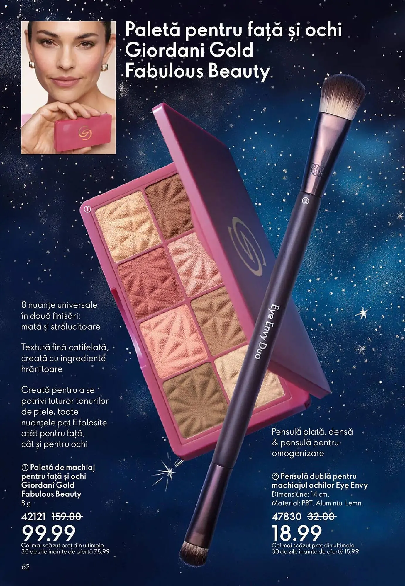 Catalog Catalog Oriflame de la 2 decembrie până la 23 decembrie 2025 - Revista Pagina 62