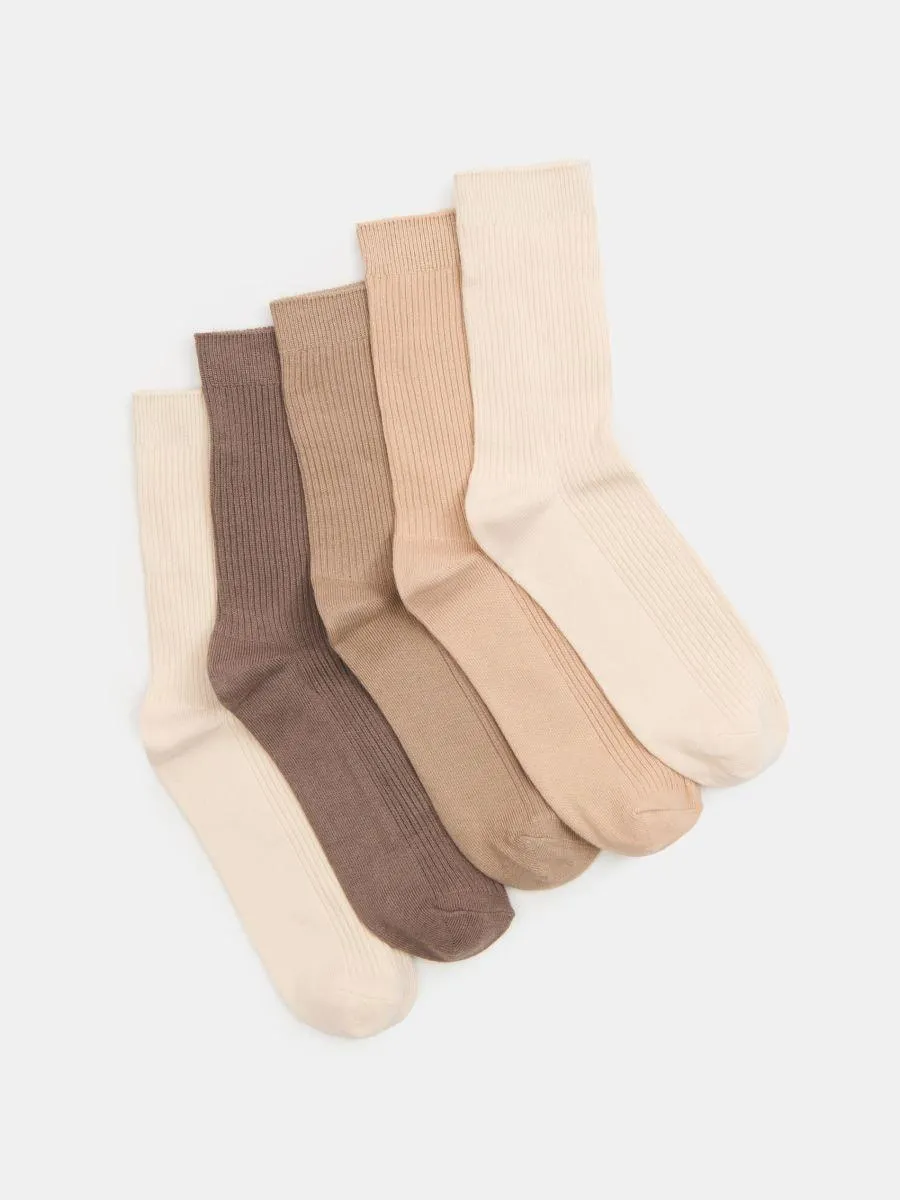 Dlouhé ponožky 5 pack