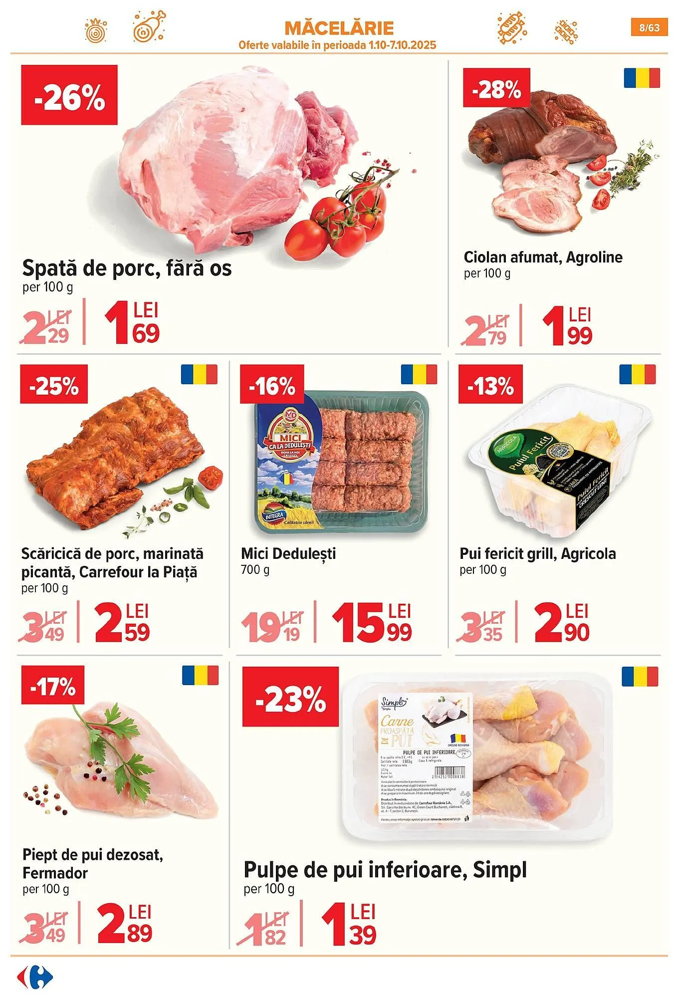 Catalog Catalog Carrefour de la 1 octombrie până la 14 octombrie 2025 - Revista Pagina 9