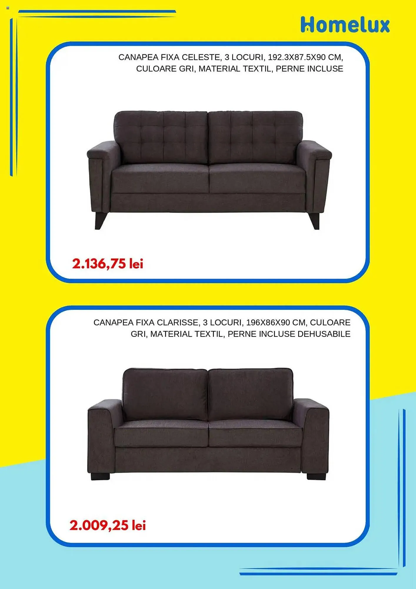 Catalog Catalog Homelux de la 14 februarie până la 31 martie 2025 - Revista Pagina 2